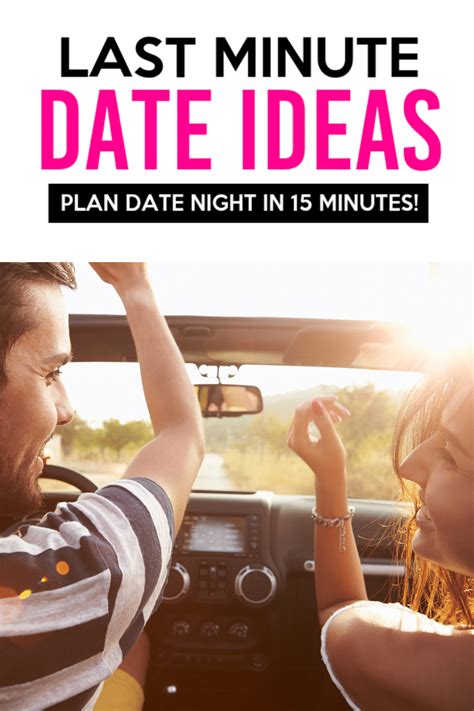 last minute dating